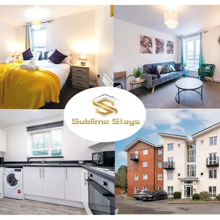 Coventry Russel House Stylish 1 Bedroom Apartment With Free Parking Exterior photo