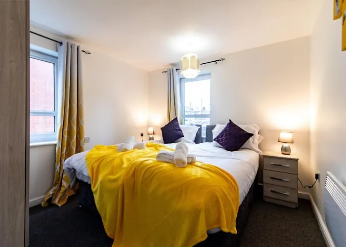 Coventry Russel House Stylish 1 Bedroom Apartment With Free Parking