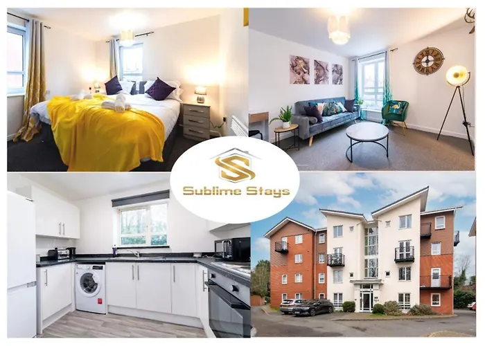 Coventry Russel House Stylish 1 Bedroom Apartment With Free Parking